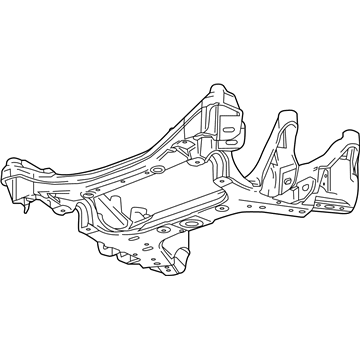 84178770 GM Suspension Crossmember Illustration 1 of 1