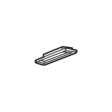 26398231 GM Outlet, Air Outlet, Backen Black Illustration 1 of 1