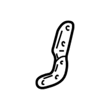 GM 12386407 Seat Hinge, Passenger Side 12386407 GM Seat Hinge, Passenger Side Illustration 1 of 1