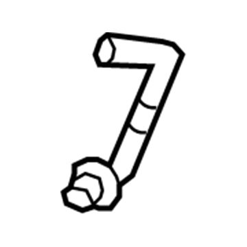 GM 23144637 Drain Hose 23144637 GM Drain Hose Illustration 1 of 1