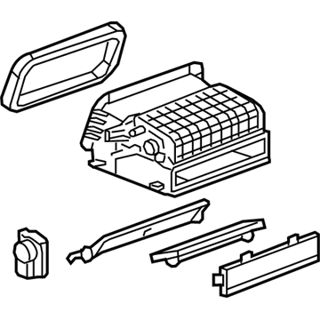GM 23323278 Air Inlet Case 23323278 GM Air Inlet Case Illustration 1 of 1