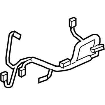 GM 84502358 Harness 84502358 GM Harness Illustration 1 of 1