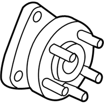 Pontiac 25999685 Front Hub & Bearing