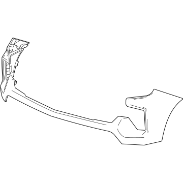 Chevy Silverado 1500 LTD Bumper Cover - 85638716