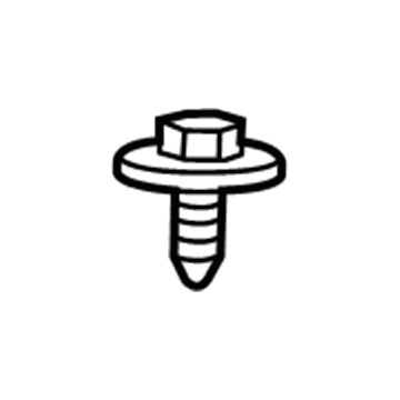 92139162 GM Fender Bolt Illustration 1 of 1