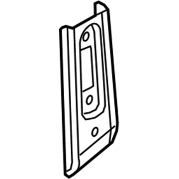 GM 92192483 Side Bracket 92192483 GM Side Bracket Illustration 1 of 1