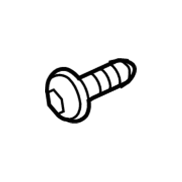GM 92139212 Rocker Molding Bolt 92139212 GM Rocker Molding Bolt Illustration 1 of 1