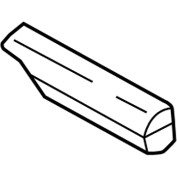 92274412 GM Fender Barrier Illustration 1 of 1
