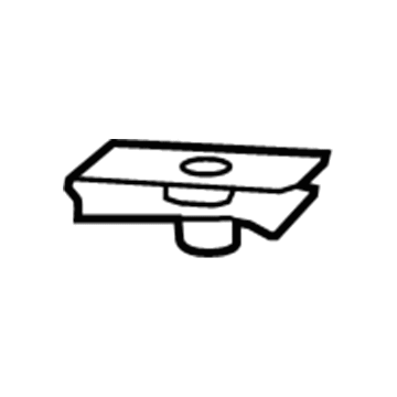Chevy 11611321 Front Bracket U-Nut