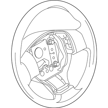 Saturn 15942407 Steering Wheel