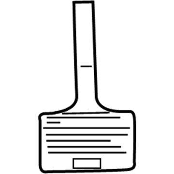 GM 15267993 Caution Label 15267993 GM Caution Label Illustration 1 of 1