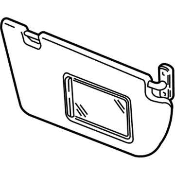 Pontiac Sun Visor - 92209906