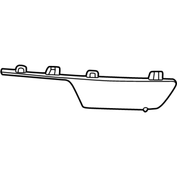 GMC 84861668 Bumper Guard