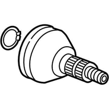 GM 20917507 Inner CV Joint, Front 20917507 GM Inner CV Joint, Front Illustration 1 of 1