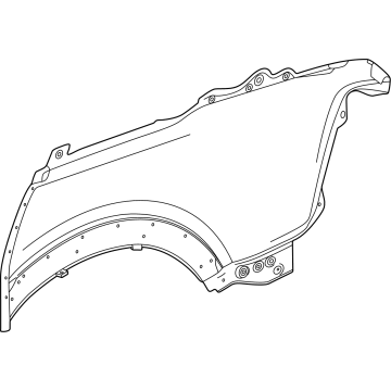 Cadillac 85590887 Quarter Panel