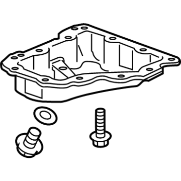 Chevy 12637773 Oil Pan