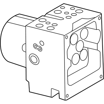 Cadillac CTS ABS Pump And Motor Assembly - 15298281