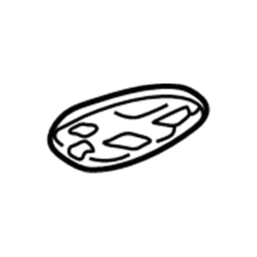 22615124 GM Dome Lamp Retainer Illustration 1 of 1