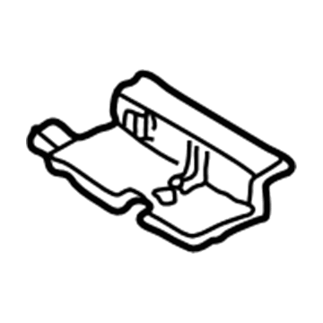 GM 22612231 Coat Hook Anchor Plate 22612231 GM Coat Hook Anchor Plate Illustration 1 of 1