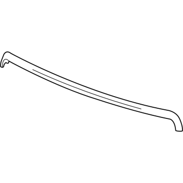 23251840 GM Weatherstrip Illustration 1 of 1
