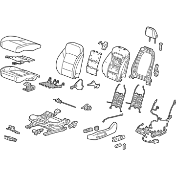 Chevy 87834045 Seat Back Cover