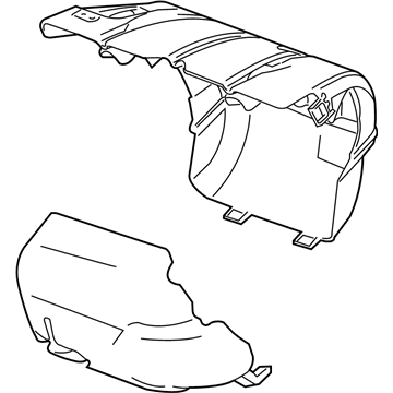 GM 12639886 Rear Cover 12639886 GM Rear Cover Illustration 1 of 1