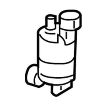GM 25792626 Washer Pump 25792626 GM Washer Pump Illustration 1 of 1