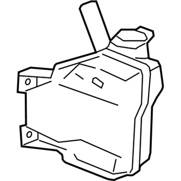 Chevy Windshield Washer Fluid Reservoir - 84036025