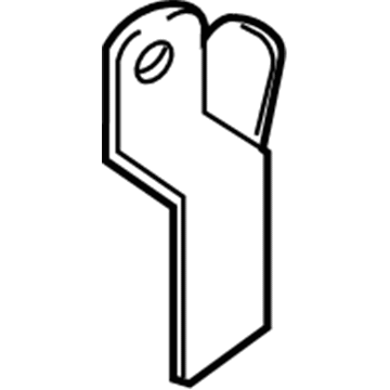 Pontiac 92057590 Master Cylinder Bracket