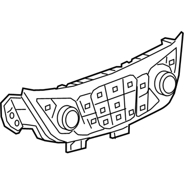 Chevy 85579341 Heater Control