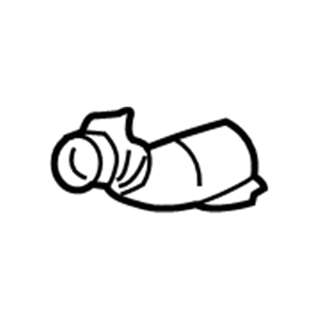 GM 12581647 Thermostat Housing 12581647 GM Thermostat Housing Illustration 1 of 1
