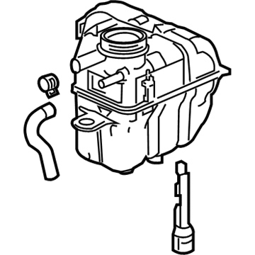 Pontiac 15793368 Recovery Tank