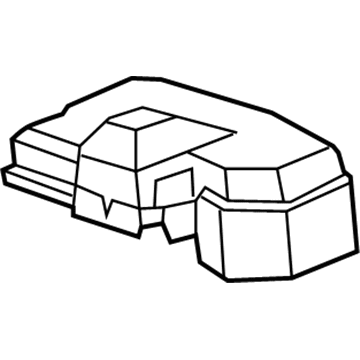 GM 20876669 Upper Cover 20876669 GM Upper Cover Illustration 1 of 1