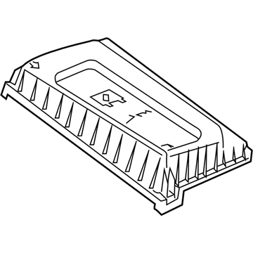 GM 22803988 Fuse Box Cover 22803988 GM Fuse Box Cover Illustration 1 of 1