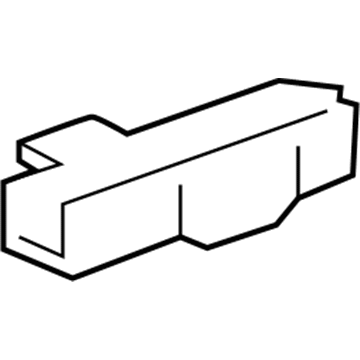 GM 22966415 Antenna Bracket 22966415 GM Antenna Bracket Illustration 1 of 1