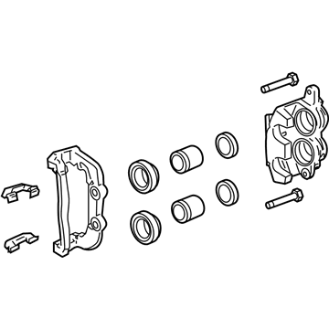 Pontiac Brake Caliper - 92175206