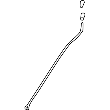 GM 22864071 Front Hose, Driver Side 22864071 GM Front Hose, Driver Side Illustration 1 of 1