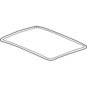 20929619 GM Outer Weatherstrip Illustration 1 of 1