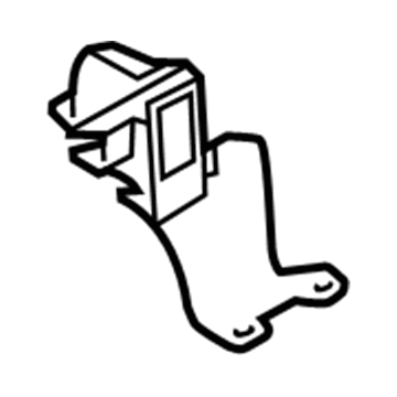 92272707 GM Console Base Cover Illustration 1 of 1