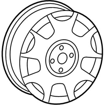 Saturn Ion Spare Wheel - 9593543