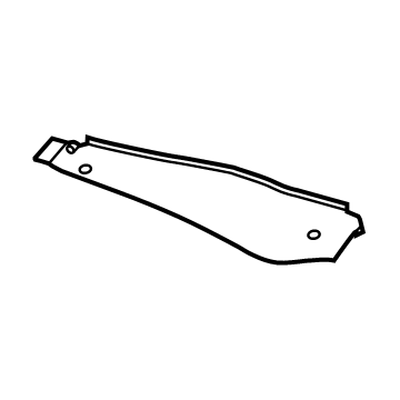 84829978 GM Lower Shield Illustration 1 of 1