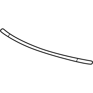 GM 26421480 Weatherstrip, Hood Panel 26421480 GM Weatherstrip, Hood Panel Illustration 1 of 1