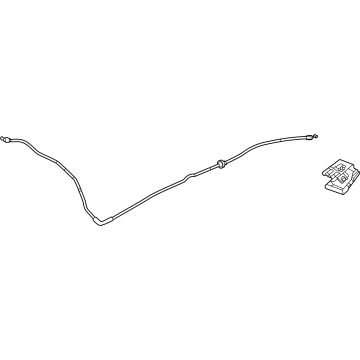 Chevy Traverse Hood Release Cable - 26445066