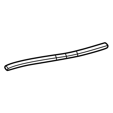 GM 26397639 Weatherstrip, Hood Panel 26397639 GM Weatherstrip, Hood Panel Illustration 1 of 1