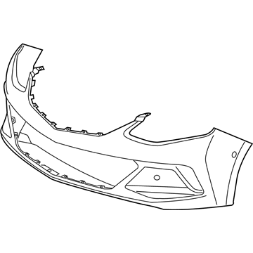 Chevy Volt Bumper Cover - 23369764