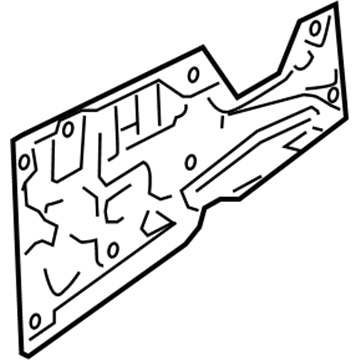 GM 20793580 Module, Rear Passenger Side 20793580 GM Module, Rear Passenger Side Illustration 1 of 1