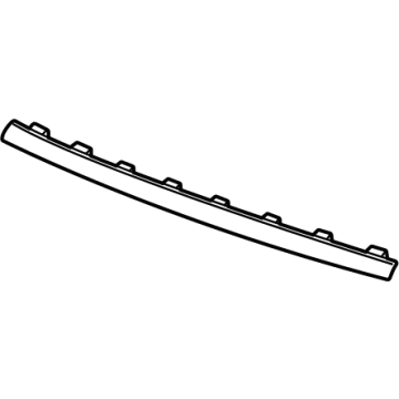 GM 86567319 Fascia, Front And Rear Bumper/Fascia Face 86567319 GM Fascia, Front And Rear Bumper/Fascia Face Illustration 1 of 1