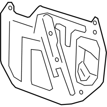 GMC 84029604 Water Deflector