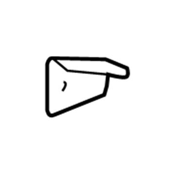 Pontiac 5483430 Rocker Molding Retainer Bracket