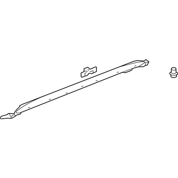 GM 19120779 Rocker Molding, Passenger Side 19120779 GM Rocker Molding, Passenger Side Illustration 1 of 1